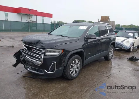 2021 GMC Acadia Awd Slt z USA, uszkodzony, nr VIN 1GKKNUL46MZ140897
